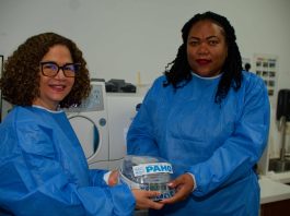 L-R-Dr.-Amalia-Del-Riego-PAHO-WHO-Representative-for-Barbados-and-the-Eastern-Caribbean_-Dr.-Kyra-Paul-LHomme-Permanent-Secretary-Ministry-of-Health