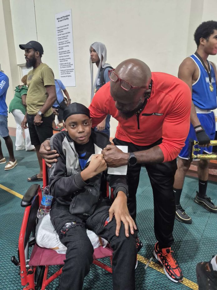 14-year-old boxer Taahir Tyson
