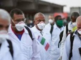 Cuban health workers