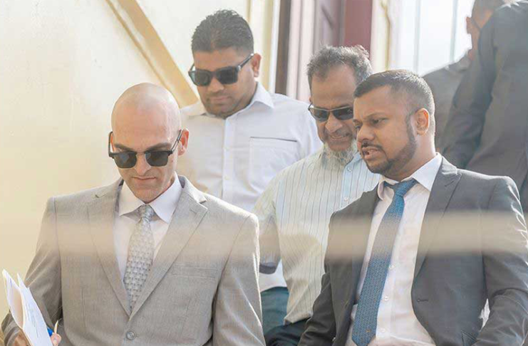 The Caribbean Court of Justice (CCJ) is set to hear a last-ditch challenge today brought by US-indicted businessmen Nazar “Shell” Mohamed and his son