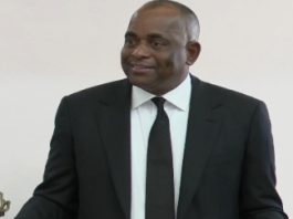 Prime Minister Roosevelt Skerrit speaking in Parliament on Friday (CMC Photo)