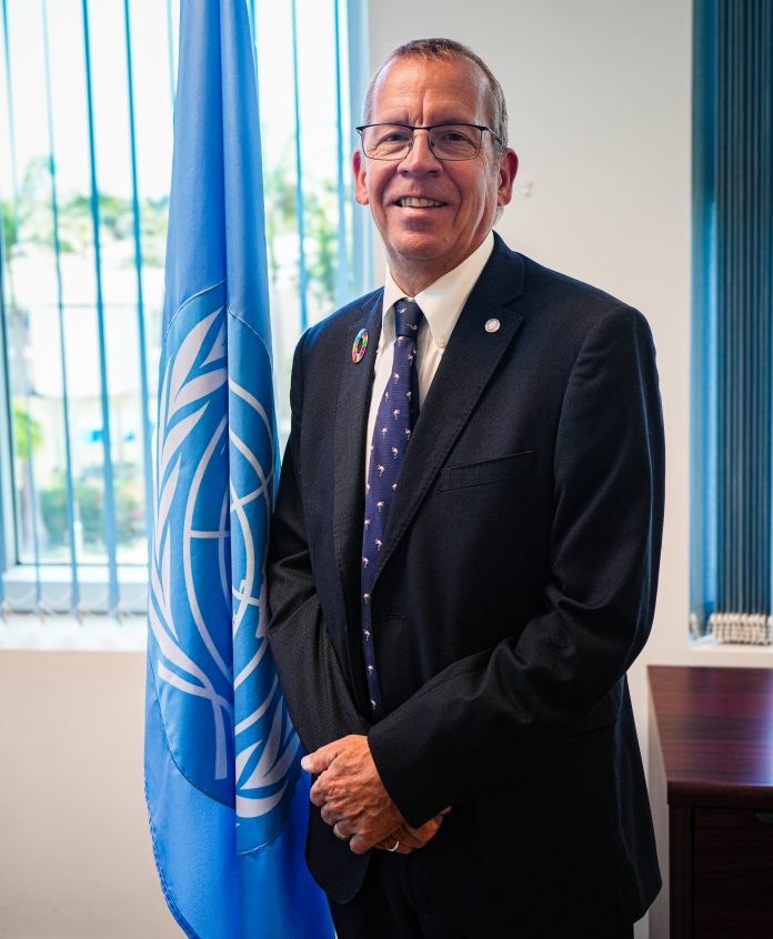 UN Resident Coordinator Simon Springett