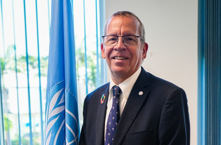 UN Resident Coordinator Simon Springett