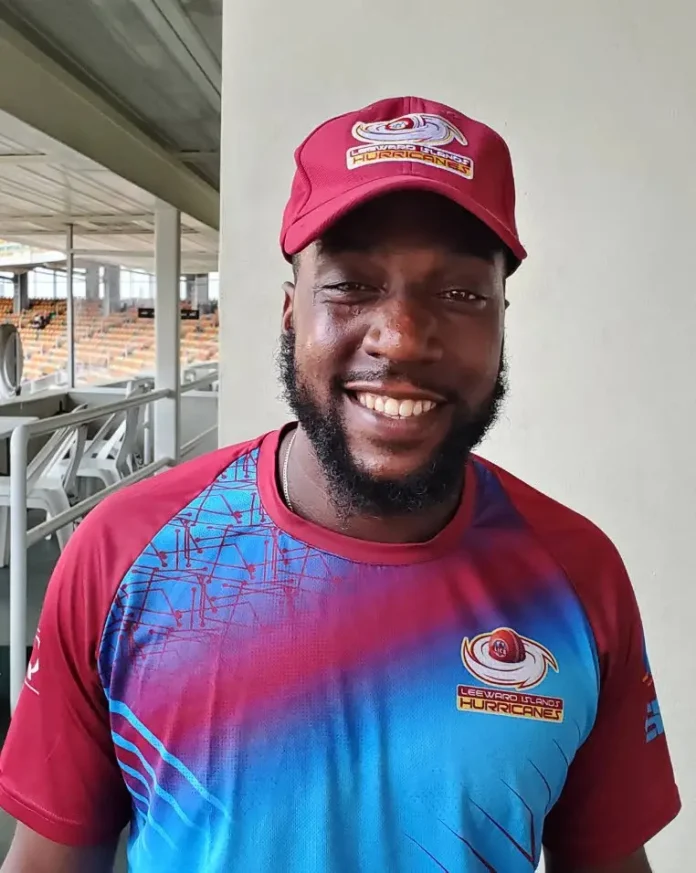 Leeward Islands Hurricanes batter Jeremiah Louis (Photo: Sanjay Myers)