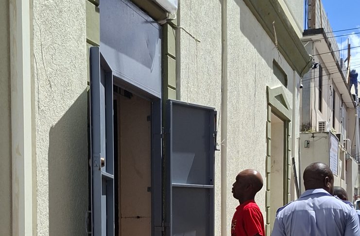 Wilson Joseph being escorted to court