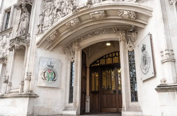 The entrance to the UK Supreme Court building, which houses the Judicial Committee of the Privy Council, in the heart of London’s Westminster district. The Judicial Committee on Wednesday heard the final appeal in a long-running legal battle to decriminalise same-sex intimacy in Trinidad and Tobago.