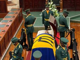 BARBADOS-FUNERAL-Barbados and the world say farewell to cricketing legend and national hero Sir Gairy funeral