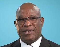 ST. LUCIA-CRIME-Government minister confirms being questioned by police Housing, Local Government and Urban Renewal Minister, Richard Frederick, as he appeared on his television programme on Thursday night (CMC Photo)