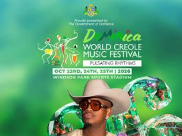 Ne-Yo among star-studded lineup for Dominica’s World Creole Music Festival, October 23–25 Ne-Yo