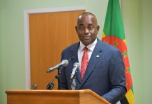 Dominica PM wants more from social security systems for the Caribbean population Prime Minister Roosevelt Skerrit addressing the media on Wednesday