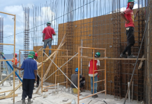 Construction of NCCU’s La Salette Branch reaches an advanced stage Steel work
