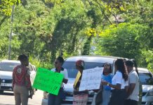 Pioneer School parents stage protest action Parents protest