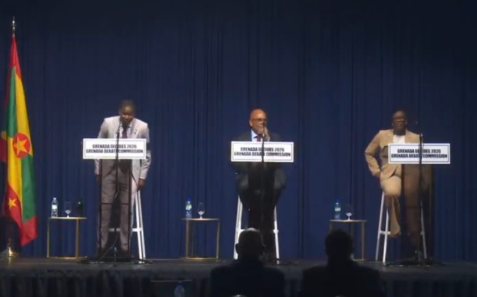 Leaders of the three main political parties contesting the November 5 general election in Grenada
