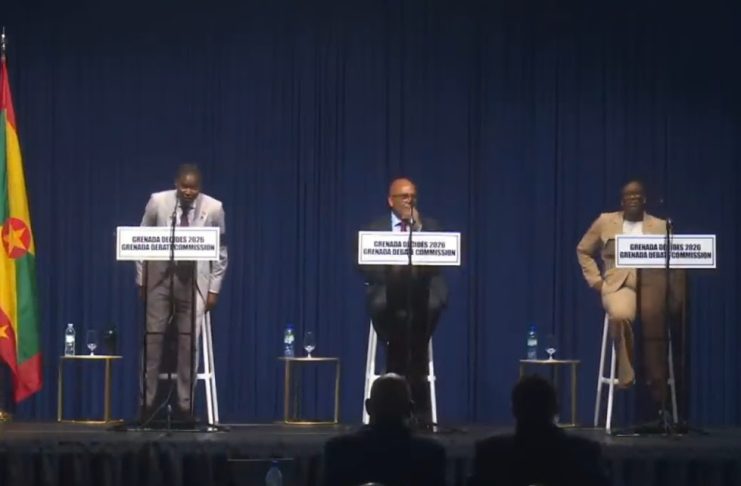 Leaders of the three main political parties contesting the November 5 general election in Grenada